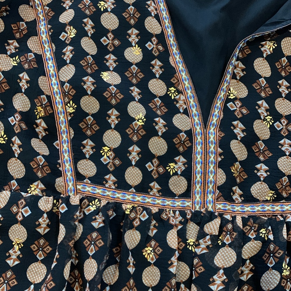 π2/$20 Boho blouse Rickiβs XXL like new - Picture 3 of 8